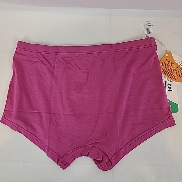 NWT Tani Boxer Trunks Tencel Modal 2 Pack Purple Red Sz S - Picture 7 of 7